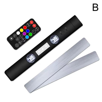 LED Car Atmosphere Lamp Wireless Voice Control RGB Roof Star Light USB Charing Auto Interior Decorative Ambient Party Lights ﻿